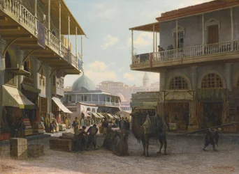 Utsikt over Tiflis, 1874