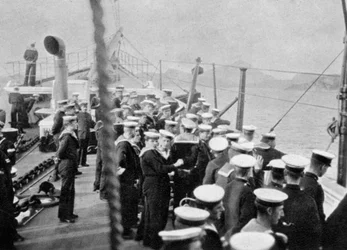 Mannskapet på den kongelige yachten Victoria og Albert III, Norge, 1904 1908.
