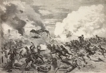 Ankomst av General Fantis divisjon, Battle of Magenta, 4. juni