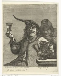 drikkende mann