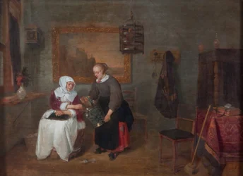 Et nederlandsk interiør, et nederlandsk interiør
