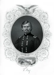 General Franz Sigel, unionsgeneral i den amerikanske borgerkrigen, 1862-1867.