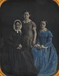 Uten tittel Portrait of Three Women, 1860.