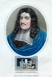 Andrew Marvell , engelsk metafysisk poet, 1815.
