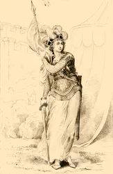 Joan DArc, hushjelpen av Orleans, 1821.