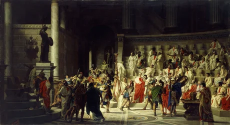 Det siste senatet til Julius Caesar