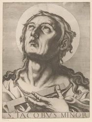 Heilige Jakobus de Mindere St. Jakob den mindre (tittel på objekt) Kristus, Maria og de tolv apostelen (serietittel) The Sacred Apostolic College (serietittel)
