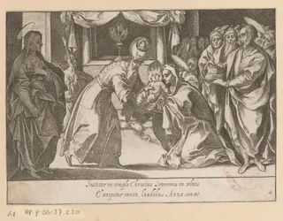 Presentatie van Christus in de tempel Vijftien Mysteries van de Rozenkrans (serietittel) Femten Mysteries of the Rosenkrans of the Blessed Virgin Mary (serietittel)