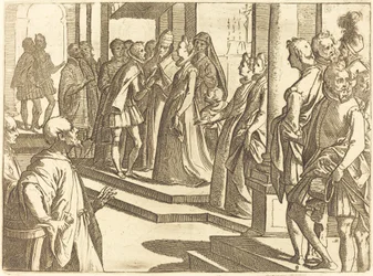 Forlovelsen av Margaret av Østerrike til Filip III, konge av Spania