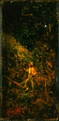 Figur i et landskap