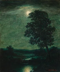 Måneskinn 1883 (olje på lerret)