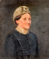 Portrett av en gammel kvinne, 1881