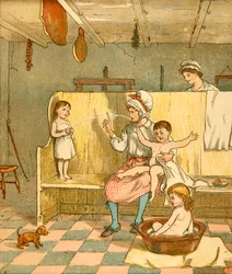 Badetid, c1881.