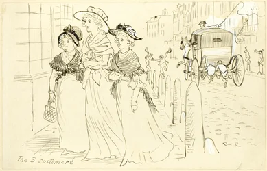 De tre kundene