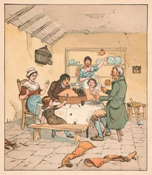 Da Paien ble åpnet, begynte The Birds å synge, 1880.