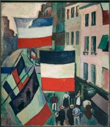 Flagget gate