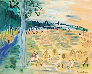 Langres, ca. 1935 (olje på lerret)