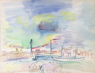 Den gamle havnen i Marseille