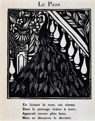 Påfuglen - i “Le Bestiaire ou cortège d