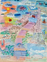Paris og Eiffeltårnet