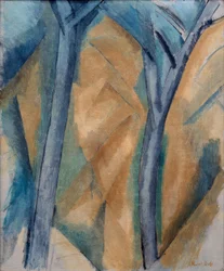 Raoul Dufy, quot;Landskap ved L#39;Estaquequot; / Olje på lerret, 1908