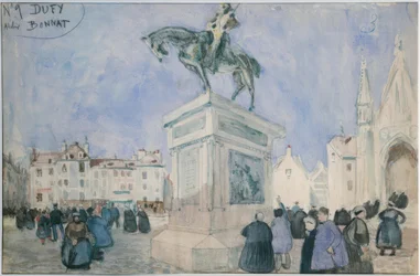 Torget i Falaise