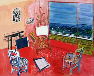 Studio i Vence (olje på lerret)