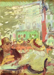 Terrassekaféen på Martigues