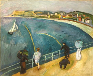 Stranden ved Sainte-Adresse