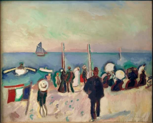 Stranden ved Sainte-Adresse