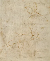 Madonna and Child, ca. 1505 (penn og brunt blekk på papir)