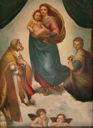 Den sixtinske madonna, 1512, 1911