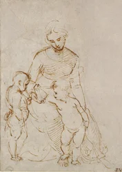 Jomfruen og barnet med St John, tidlig på 1500-tallet