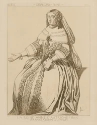 Dronning Anne av Østerrike, 1644