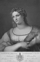 'La Fornarina', c1814.