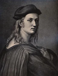 Raphael Sanzio , italiensk renessansekunstner, 1700- eller 1800-tallet 1894
