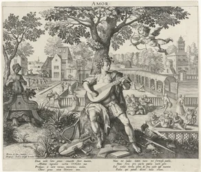 Ungdom under påvirkning av kjærlighet Amor (tittel på objekt) The Four Ages (serietittel)