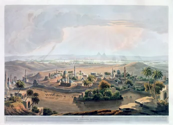 'Pyramidene i Kairo', 1809
