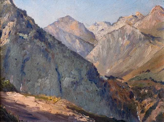 Morgensol på fjellene, Pyreneene