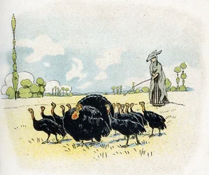 quot;Eselhudquot; fra eventyrene av Charles Perrault (illustrasjon) cirka 1920