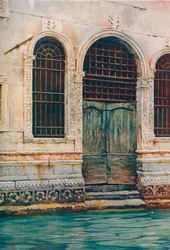 A Renaissance Doorway, Venezia, c1903