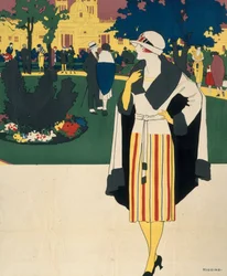 Beskåret versjon av Harrogate, LNER-plakat