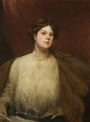 Dame Clara Butt, ca. 1906 (olje på lerret)