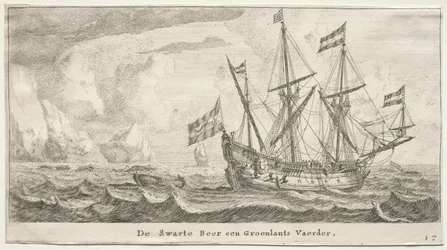 Skip fra Amsterdam: Den svarte bjørnen, en grønlandsk hvalfanger.