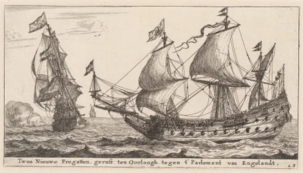 To nederlandske fregatter