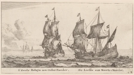To handelsmenn: "Geele Fortuÿn," Trading in the Baltic, og "Liefde," Trading in Norway