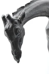Stor giraff med senket hode, modellert 1909-10, støpt før 1913 (bronse) (se også 3084917-43)