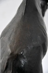 Stor giraff med senket hode, modellert 1909-10, støpt før 1913 (bronse) (se også 3084917-43)