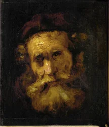 En rabbiner (olje på lerret)