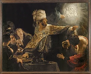 Belsazars fest (maleri på lerret)